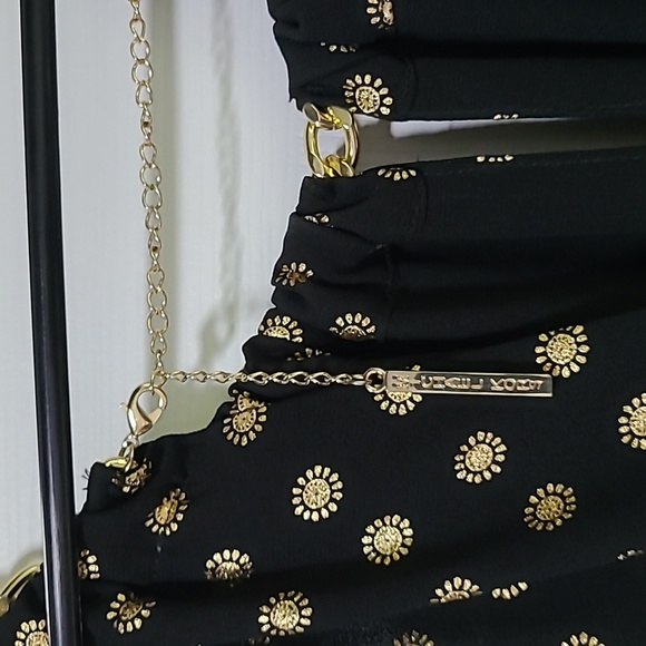 Michael Kors Bergalia Gold Foil Dress PTP Up to 23" - Picture 5 of 6